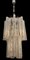 Lámpara de araña tubular Mid-Century grande de cristal de Murano, Imagen 11