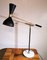 Model Diabolo Brass Table Lamp with Carrara Marble Base in the Style of Stilnovo 1