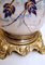 French Oil Lamps in Opaline Glass with Hand-Painted Bronze Finishing, Set of 2 5