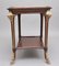 19th-Century French Mahogany Occasional Table with Marble Top 8