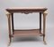 19th-Century French Mahogany Occasional Table with Marble Top 1