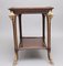 19th-Century French Mahogany Occasional Table with Marble Top, Image 10