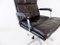 Black Leather Office Chair, 1970s, Image 10