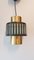 Vintage Pendant or Hanging Lamps with Glass Tubes from Schmahl & Schulz GmbH und Co. KG Metallwarenfabrik, 1960s, Set of 2, Image 2