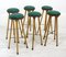 Bamboo Bar and Stools, 1970s, Set of 7, Image 15