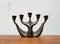 Vintage German Brutalist Metal Candleholder from Dalbeck 12