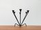 Mid-Century Metal String Style Tripod Candleholder, Image 6