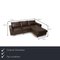 Braunes E200 Ecksofa aus Leder von Stressless 2