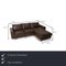 E 200 Brown Leather Corner Sofa from Stressless 2