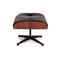 Eames Lounge Chair and Ottoman by Charles & Ray Eames for Vitra, Set of 2 14