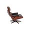 Eames Lounge Chair and Ottoman by Charles & Ray Eames for Vitra, Set of 2 6