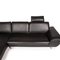 Loop Black Leather Corner Sofa by Willi Schillig 10