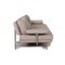 Living Platform Gray Fabric Sofa by Walter Knoll 11