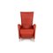 Fauteuil JR 3490 en Cuir Rouge par Jori 8