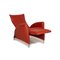 JR 3490 Red Leather Armchair by Jori 3