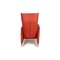 JR 3490 Red Leather Armchair by Jori 10