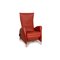 JR 3490 Red Leather Armchair by Jori 1