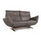 Exo 2 Sofa aus grauem Leder von Koinor 6