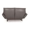 Exo 2 Gray Leather Sofa from Koinor, Image 8