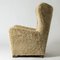 Sheepskin Lounge Chair from Fritz Hansen, 1930s 3