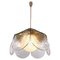Petal Pendant Lamp in Murano Glass by Carlo Nason for Mazzega, 1960, Italy 1