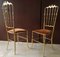 Chaises Chiavari Hollywood Regency, Italie, 1960s, Set de 6 11