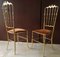 Italian Hollywood Regency Chiavari Chairs, 1960s, Set of 6 11