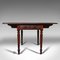 Antique English Regency Extendable Pembroke Table in Mahogany, 1820s 8