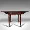 Antique English Regency Extendable Pembroke Table in Mahogany, 1820s, Image 8