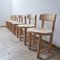 Mid-Century Pine Dining Chairs by Rainer Daumiller, Set of 6 17