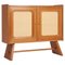 Walnut and Hessian Cabinet by Franz Xaver Sproll 1
