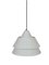 White Lacquered Pendant Lamp by Jo Hammerborg for Fog & Morup, Denmark 1969 1