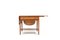 AT-33 Sewing Table in Teak & Oak by Hans J. Wegner for Andreas Tuck, 1950s, Image 2