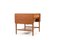 AT-33 Sewing Table in Teak & Oak by Hans J. Wegner for Andreas Tuck, 1950s, Image 8