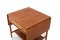 AT-33 Sewing Table in Teak & Oak by Hans J. Wegner for Andreas Tuck, 1950s, Image 5