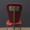 Vintage Red Leatherette Tripod Side Chair, 1960s, Image 11