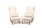 Danish Wingback Lounge Chairs & Ottomans, Set of 4 2