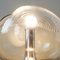 Grande Lampe de Bureau Futura 57192 en Verre Transparent avec Design Wave par Koch & Lowy pour Peill & Putzler, 1960s 12