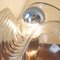 Große Futura 57192 Tischlampe aus Klarglas in Wellen-Optik von Koch & Lowy für Peill & Putzler, 1960er 11