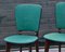 French Green Leather Chairs, Set of 2 9