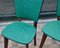 French Green Leather Chairs, Set of 2 11