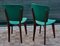 French Green Leather Chairs, Set of 2 5