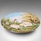 Antique English Art Nouveau Decorative Ceramic Charger Plate or Dish, 1884 2