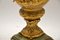 Large Antique Gilt Metal Flagon Lamp 10