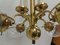 Brass Chandelier, Czechoslovakia 12