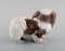 Figura Pekingese de pie de porcelana de Sveistrup Madsen para Bing & Grondahl, Imagen 4