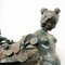 Vase Antique en Fonte avec Poignées Figurines 11
