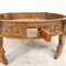 Antique Indian Carved Round Coffee Table, Image 8