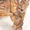 Antique Indian Carved Round Coffee Table 4