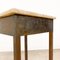 Vintage Brass Side Table with Marble Top 9